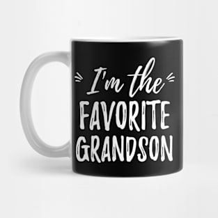 I'm the favorite Grandson funny Gift Mug